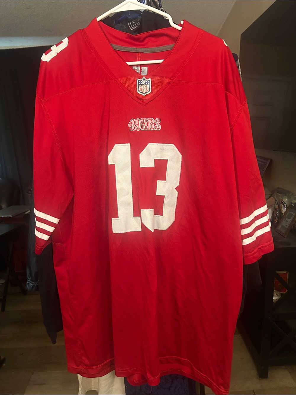 San Francisco 49ers #13 Red Football Jersey